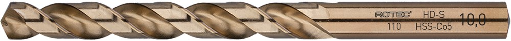 Punta elicoidale Rotec din338 co 17,0mm