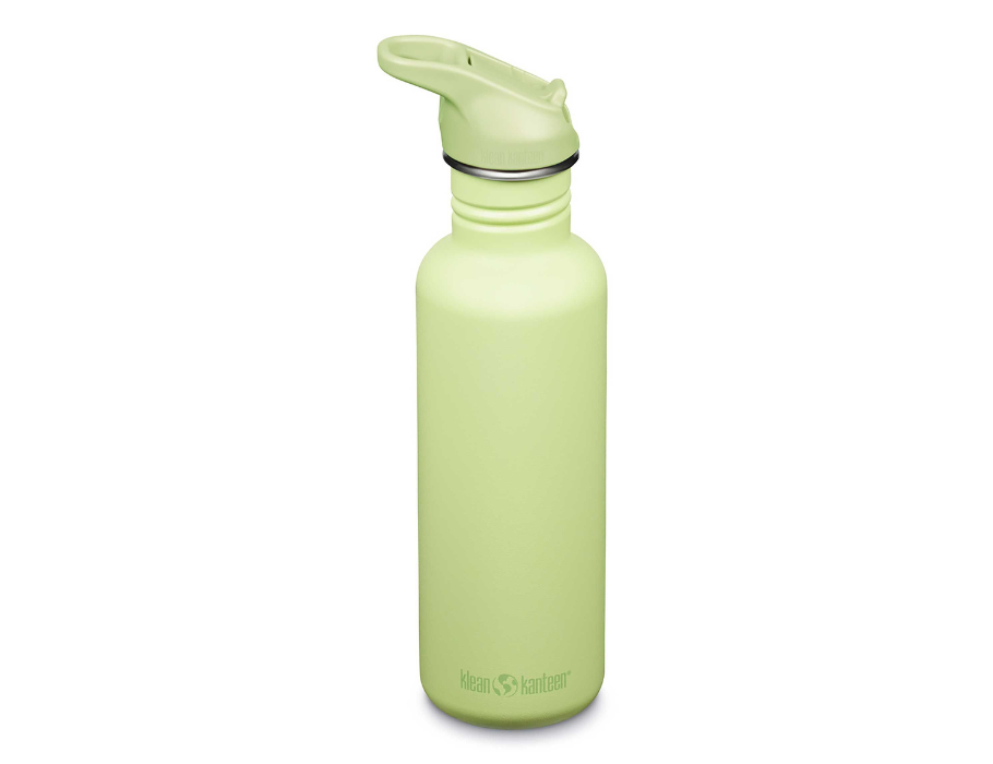 KLEAN KANTEEN BEINKING BOTCHE - Classico - Sportdop con flip - ombra lime - 800 ml