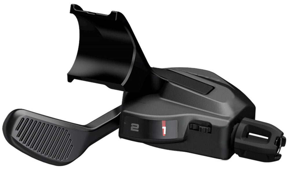Shimano cues sl-u8000 palanca de cambios i-spec ii de 2 velocidades izquierda con pantalla óptica de marcha