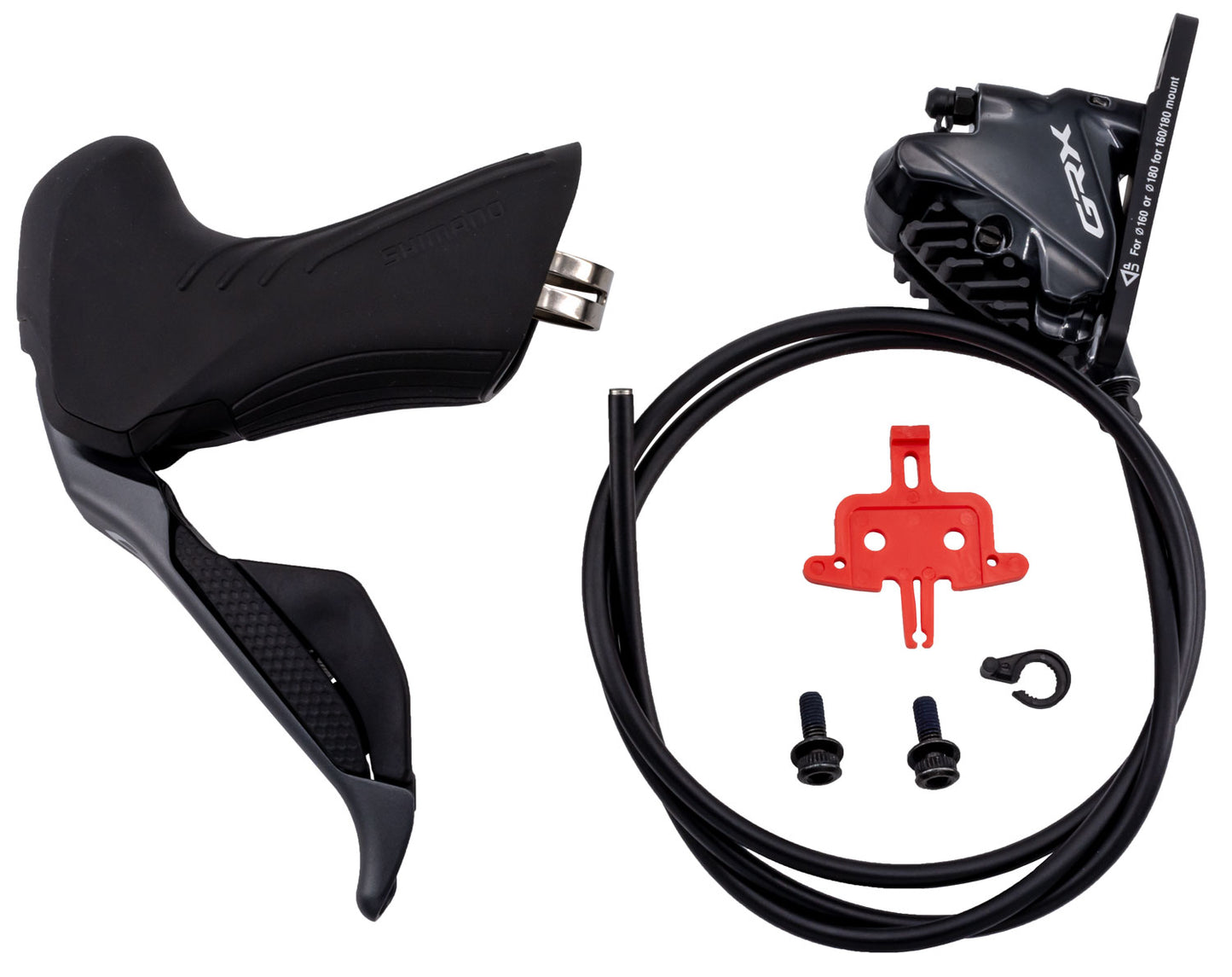 Juego de frenos de disco Shimano grx di2 st-rx815+br-rx810 2x11 velocidades
