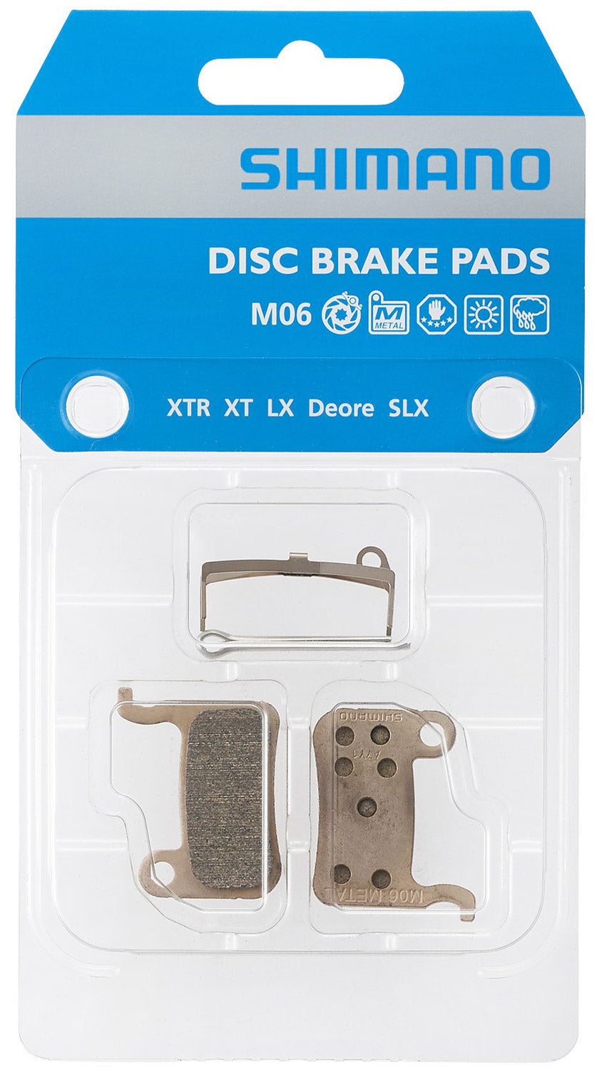 Blocco freno a disco Shimano M06-MX metallo