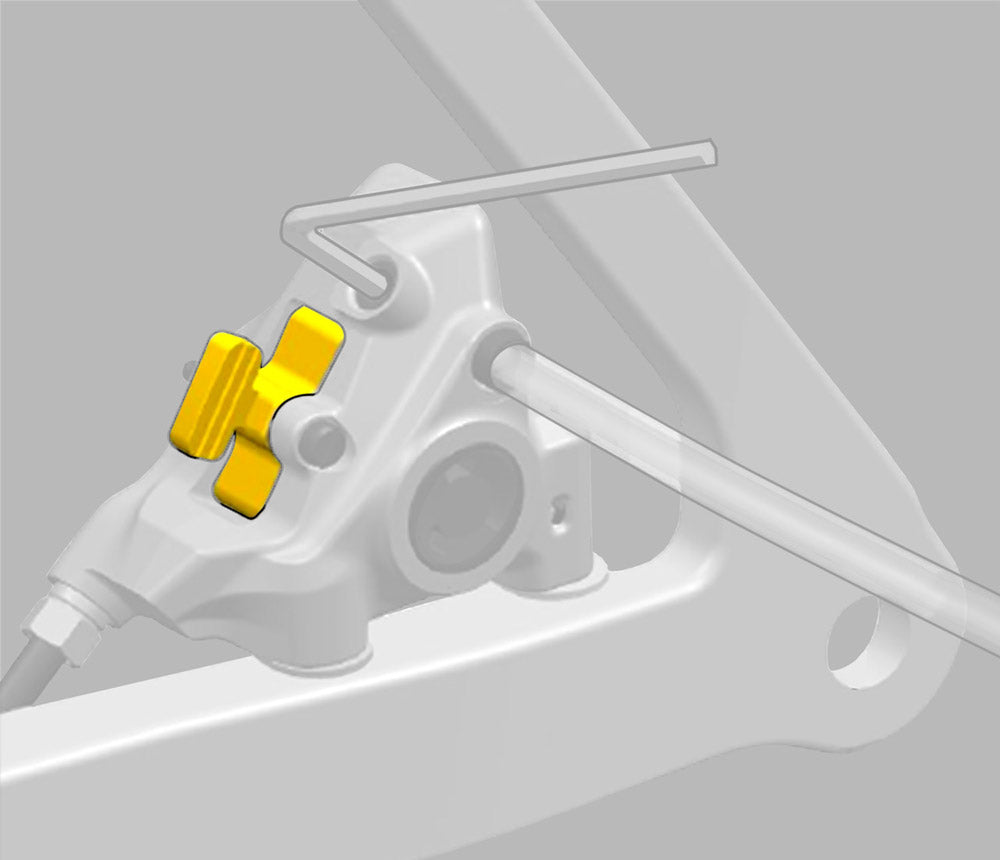 Espaciador de sangrado Shimano para pinza de freno dura ace ultegra