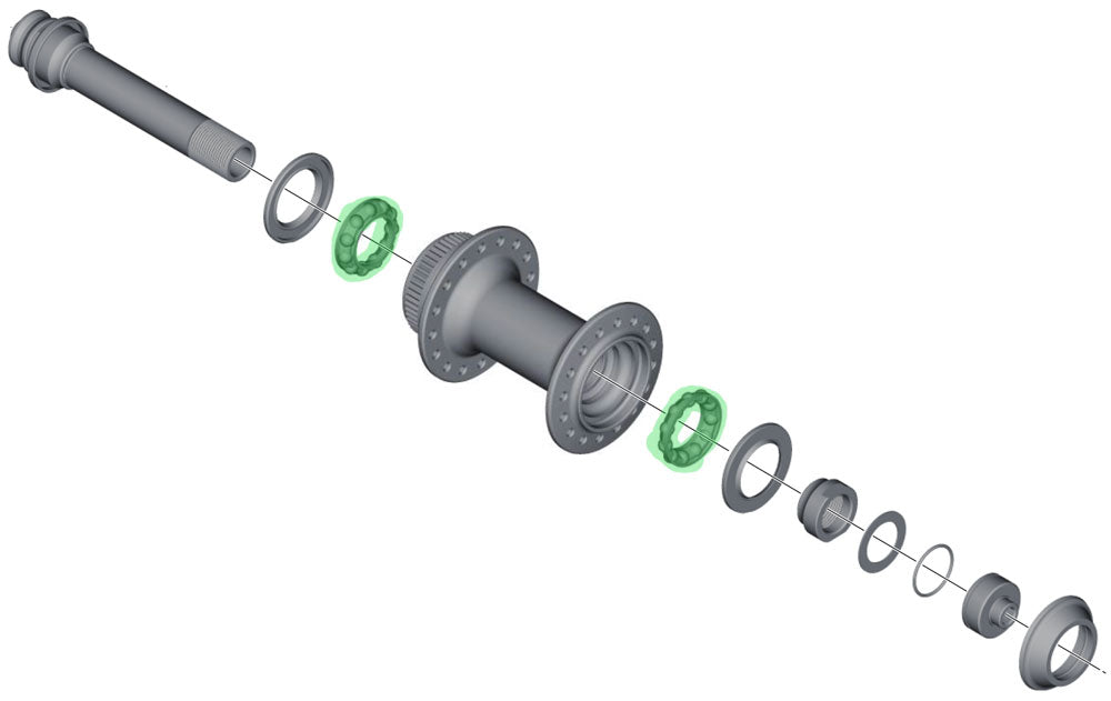 Ring de bala Shimano para XT Y26J98030