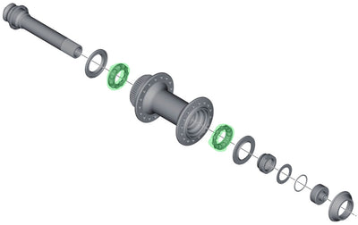 Shimano kogelring voor xt y26j98030