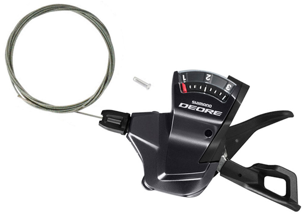 Versteller de Shimano (izquierda) 2 3 velocidades Deore Trekking SL-T6000