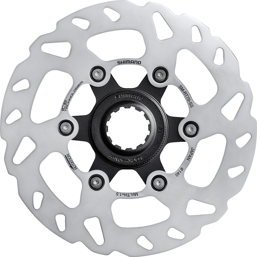 Shimano Brake Disco SM-RT70 Bloqueo central 203 mm