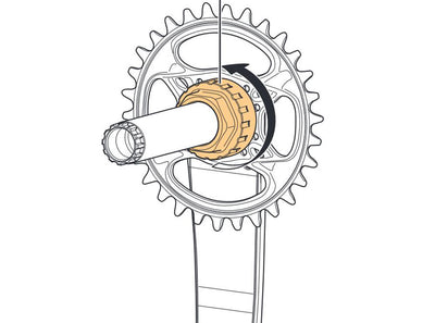 Shimano Lockring Cliente TL-FC41 Direct Mount CR.stel