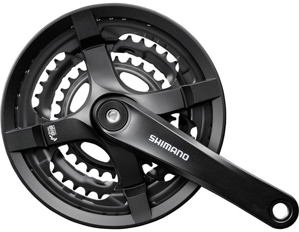 Shimano Crankkel Tourney CG Triple 28-38-48 170mm ZW. -4 mm