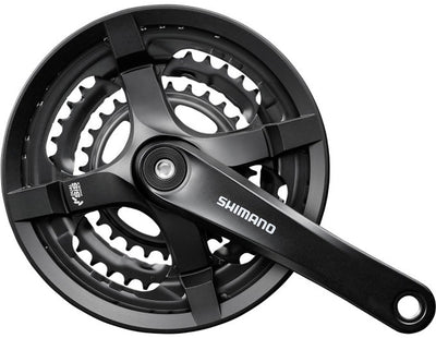 Shimano Crankkel Tourney CG Triple 28-38-48 170 mm ZW. -4 mm