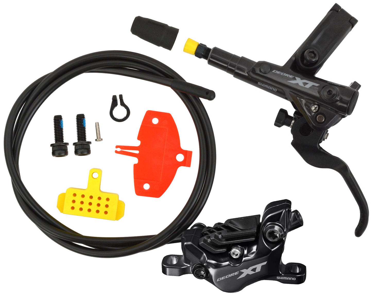 Juego de frenos de disco shimano xt br-m8120 8100