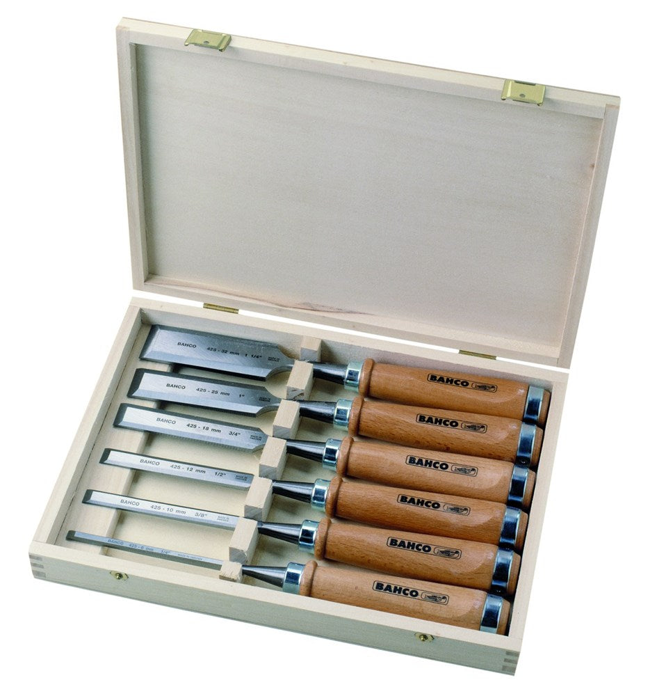 Set scalpelli Bahco 6 pezzi | 425-083