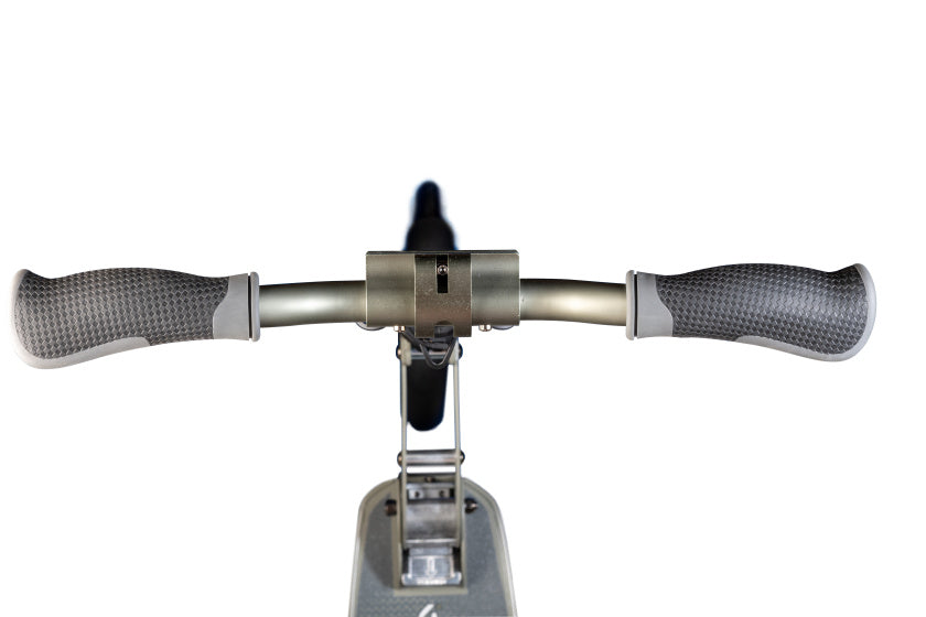 Six degrees 2-wiel Step Opvouwbaar Voetrem Zilver Zwart