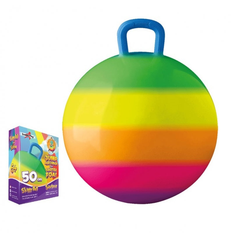 Palline Skippy di varie marche (50 cm arcobaleno)