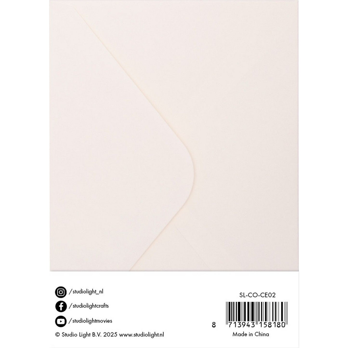 Studio light • consumabili cartoline buste crema a6