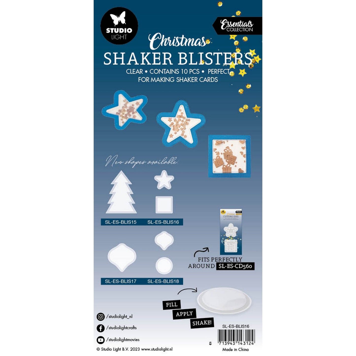 Luz de estudio • Essentials Shaker Ampollas Mini regalos