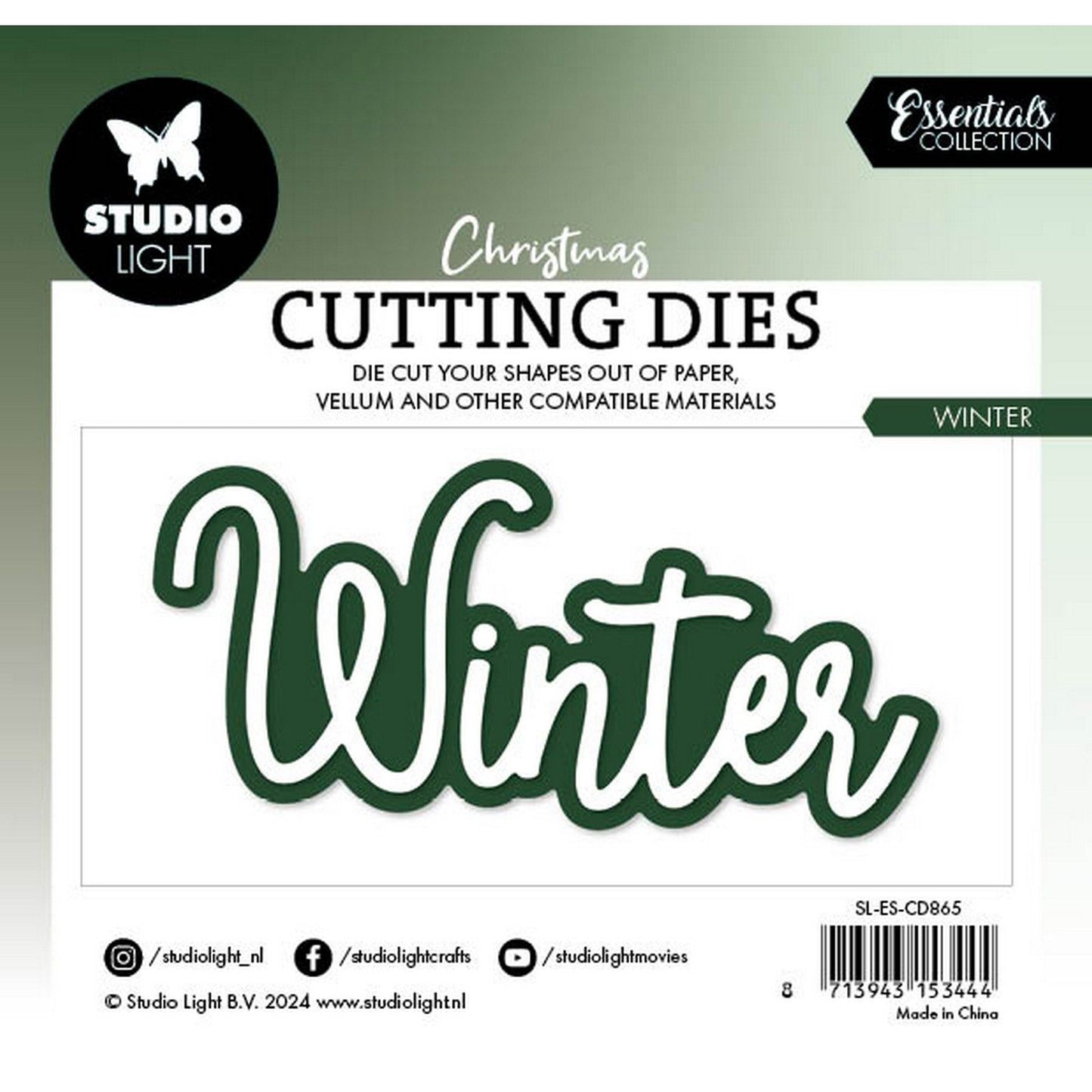 Luce da studio • fustelle essenziali per l'inverno