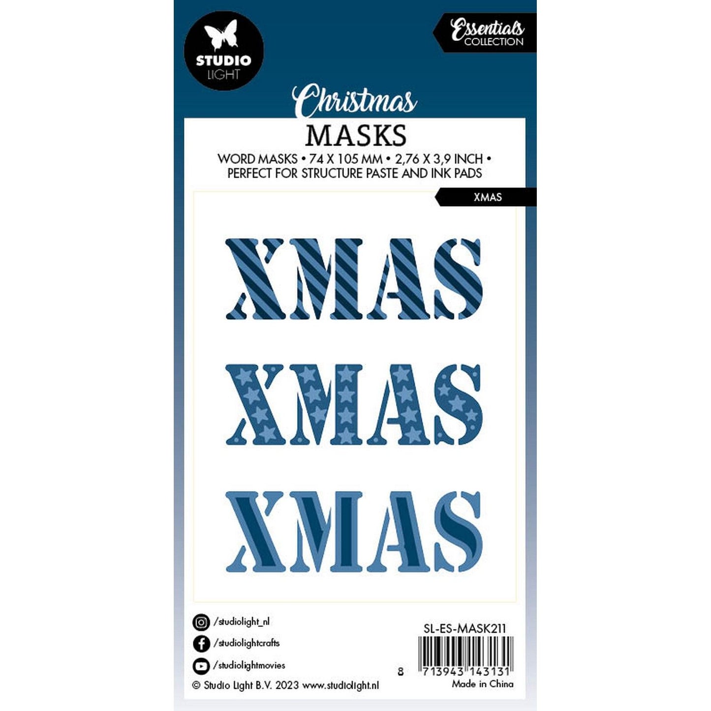 Luce da studio • maschera essenziale per Natale