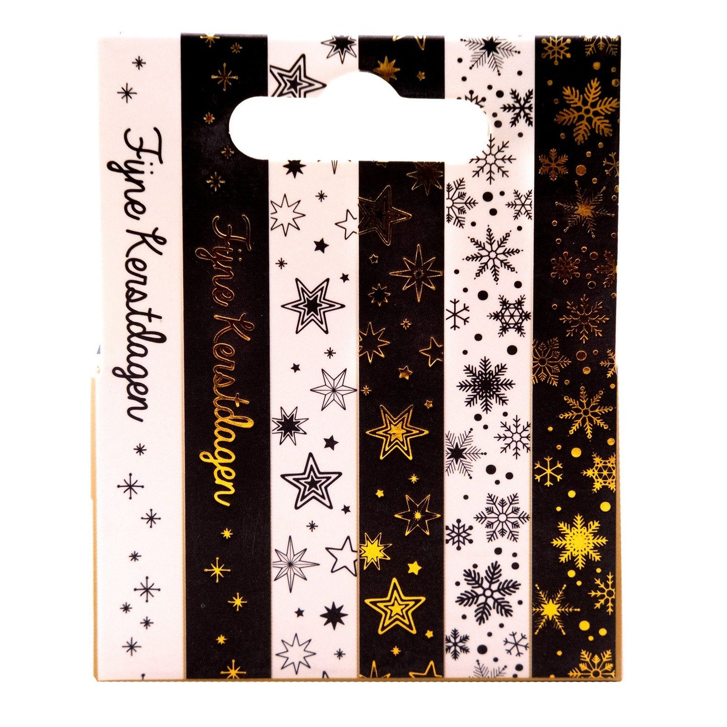 Luce da studio • nastro washi essenziale nero bianco nl oro