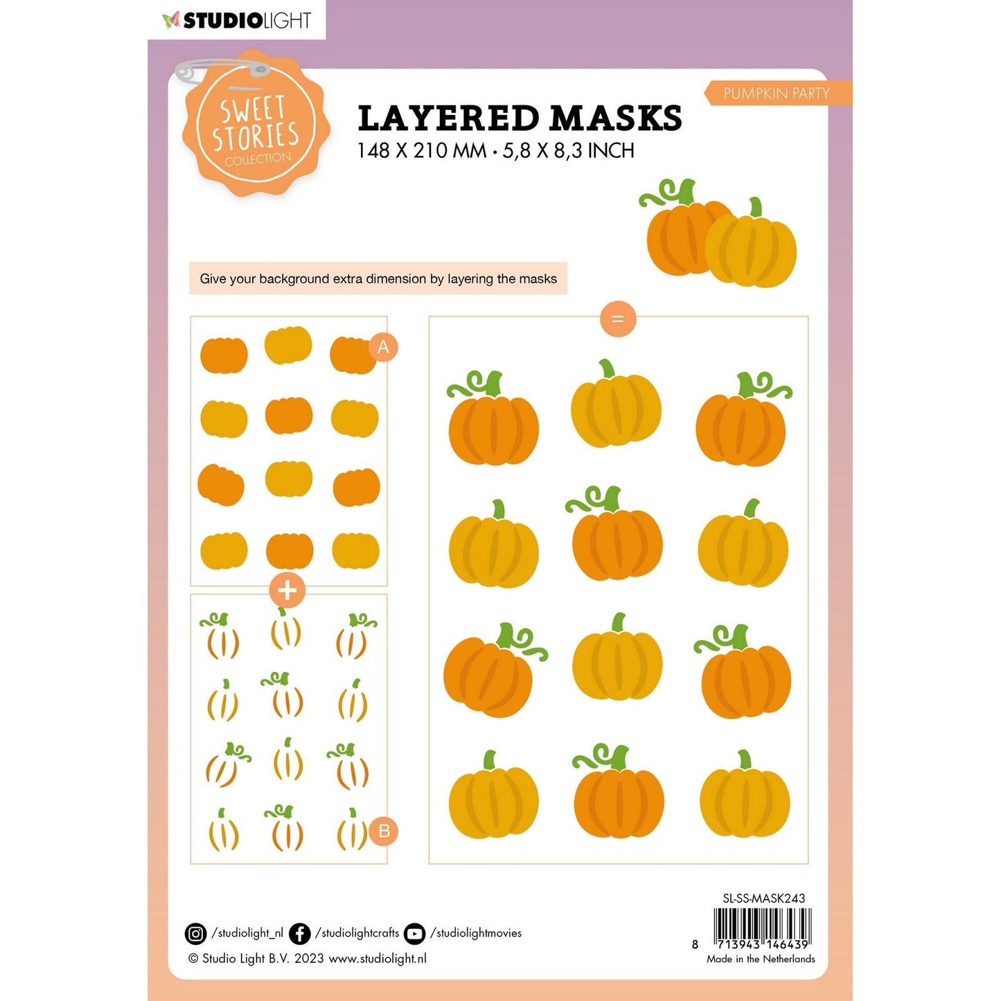 Luce da studio • storie dolci mascherano la festa della zucca