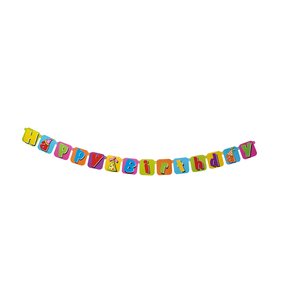 Guirnalda feliz cumpleaños 175cm