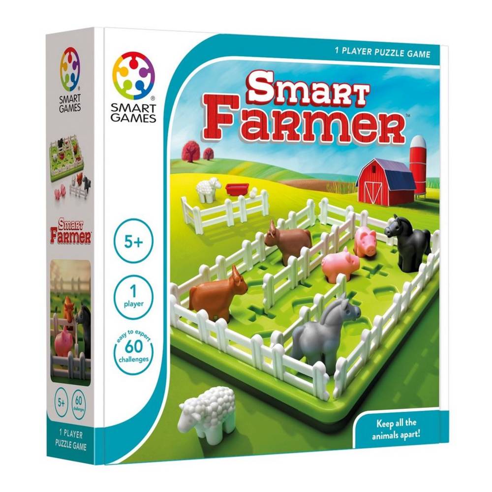 Juegos agricultores, mantenga a todos los animales en un prado separado