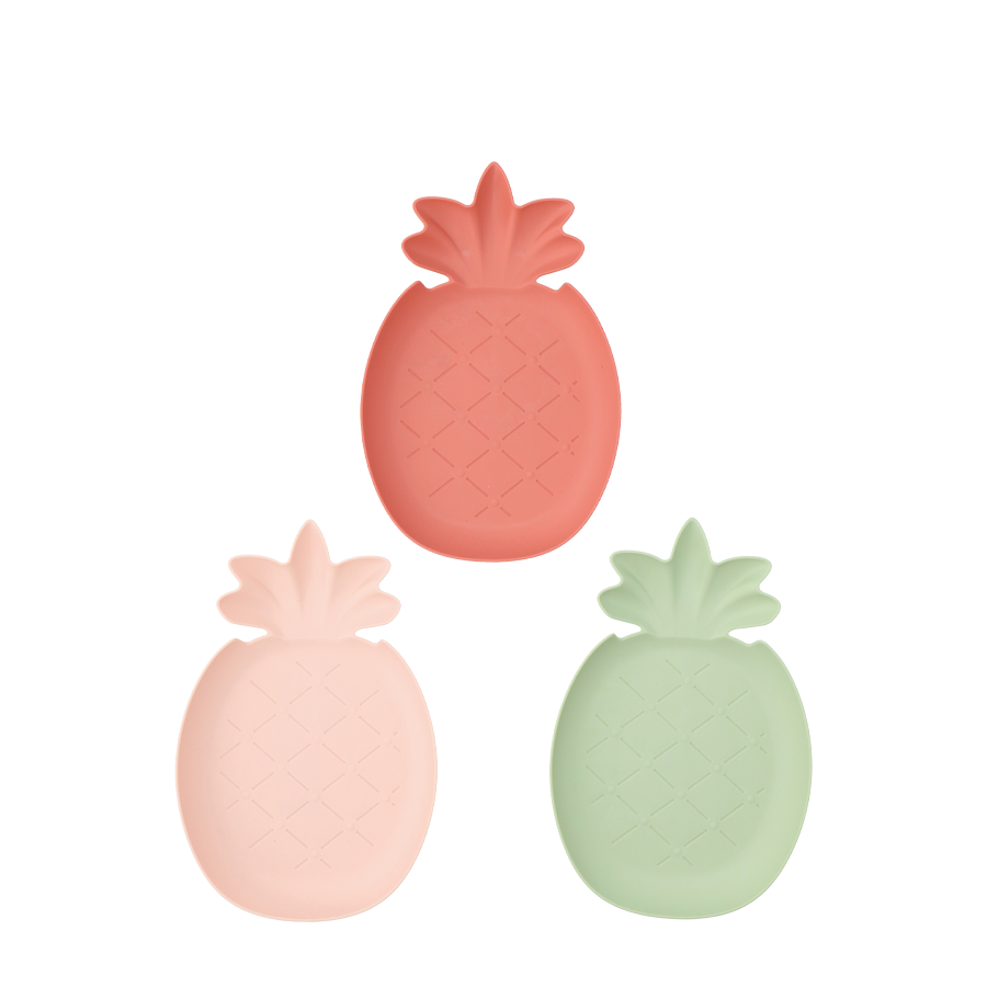 Piatto snack ananas 3 pezzi