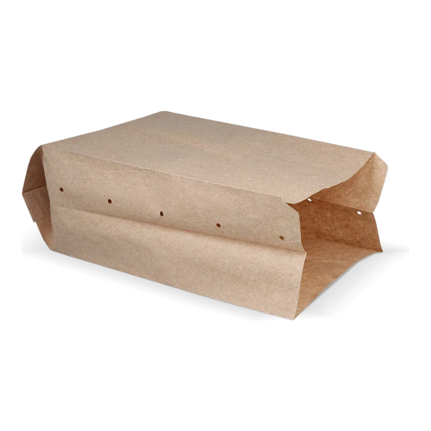 Busta snack perforata kraft n.28 organica (2 libbre)(1000 pezzi)