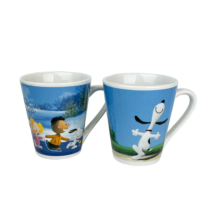 Set di tazze Snoopy da 250 ml 2 pezzi