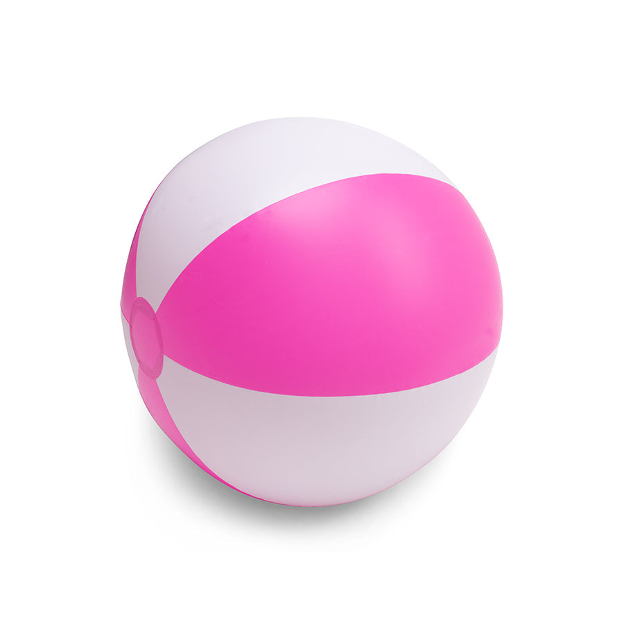 Lenguas blancas Bola de playa rosa blanca Ø 51 cm