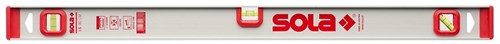 Sola alu-waterpas i-prof. met 45° libel i5 30, 30cm 3 libellen 1,00mm m zilver - 01254301 - 01254301