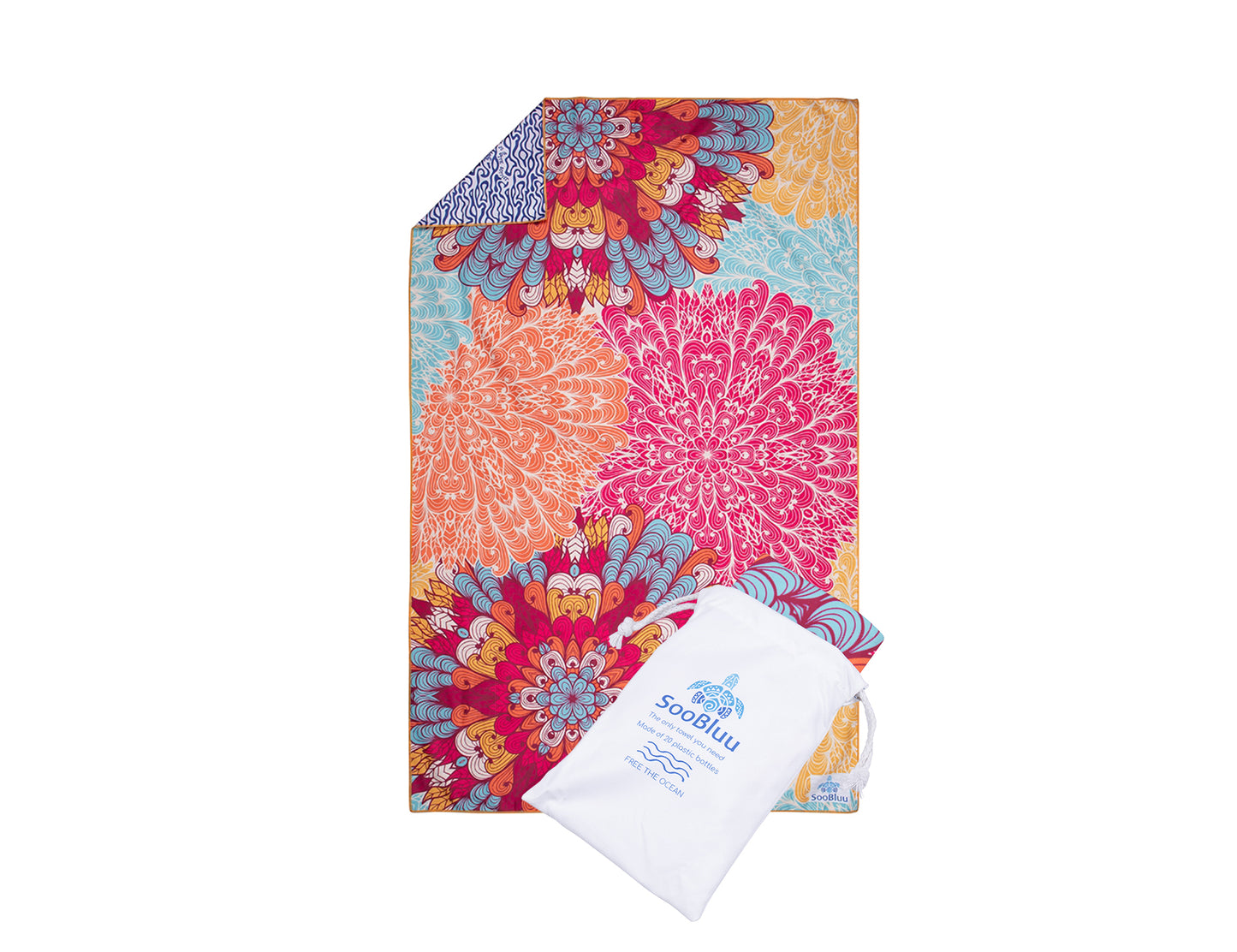 Soobluu spiagge asciugamano da bagno Mala 100x160cm