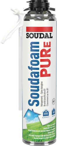 Soudal 161251 espuma aislante pulverizable soudafoam pure low mdi | autobús | 500ml
