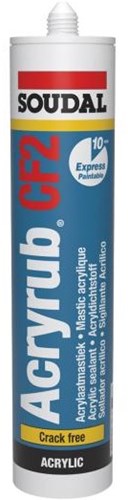 Soudal acrilico cf2 | sigillante acrilico | bianco | 310ml-121616