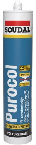 Soudal purocol (d4) komo | adesivo da costruzione | d4 | 310ml-103955