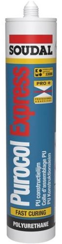 Soudal purocol express (d4) komo | adhesivos para la construcción | d4 | 310ml - 101127