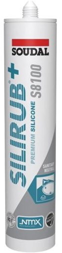 Soudal silirub+ s8100 neutro | kit idraulico | marrone kalahari | 300ml-135792