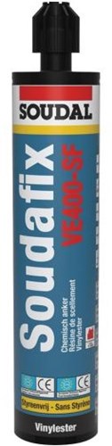 Soudal soudafix (éster vinílico)ve400-sf | anclaje químico | 280ml - 117474