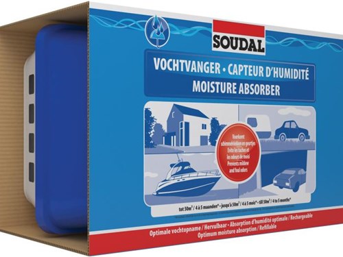 Absorbedor de humedad soudal | 1kg - 125941