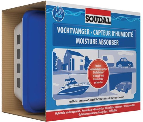 Absorbedor de humedad soudal | 450g - 125942