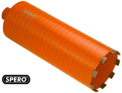 Punta diamantata per calcestruzzo Imp spero 132mm dry unc softact premium l:350mm - sft-132