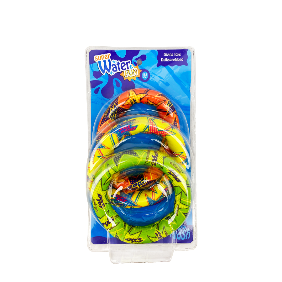 Anelli giocattolo per immersioni Splash 3 pezzi