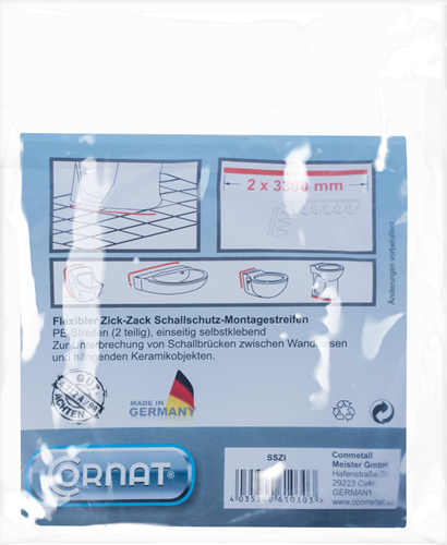 Striscia elastica Cornat zigzag wi - sszi