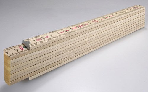 Metro pieghevole Abi stla, legno trasparente 407n 2m - 14348