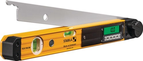 Misuratore angolare Stabila | campo di misura 0-270 gradi | lunghezza gamba 45 cm | 0,1 gradi | 1 pezzo - 18903 18903