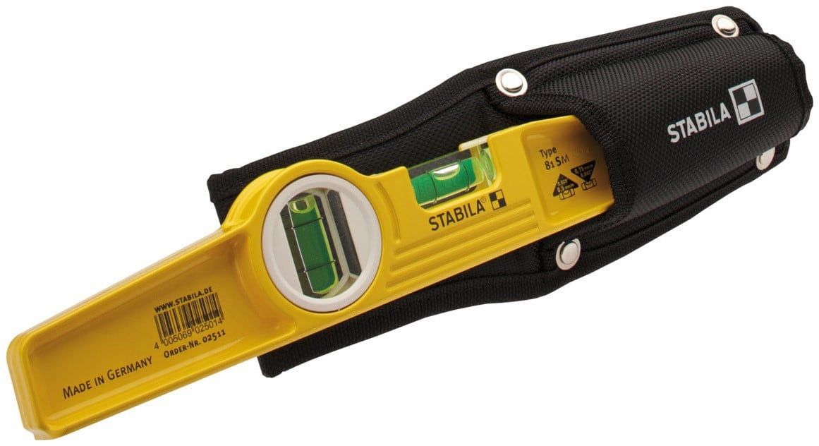 Nivel de burbuja Abi stla, 81sm torpedo magn+funda 25cm - 02511