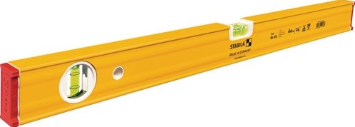 Livella Stabila | 80 cm| giallo alluminio | ± 0,5 mm | 1 pezzo - 19166 19166