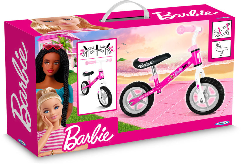 Barbie loopfiets met 2 wielen 10 Inch Meisjes Roze