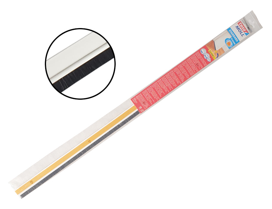 Tesa Door Cepillo Piso liso 100 x 3.7 cm blanco