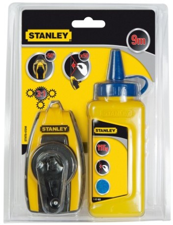 Kit de carrete compacto de herramientas manuales Stanley de 9 m - stht0-47244