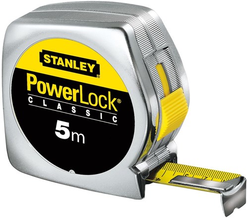 Cinta métrica Stanley 8mtr 25mm powerlock clásica